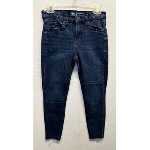 Gap True Skinny Jeans Denim Medium Wash Size 8/29 Regular